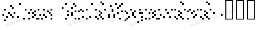 Alias BoldExpanded字体转换
